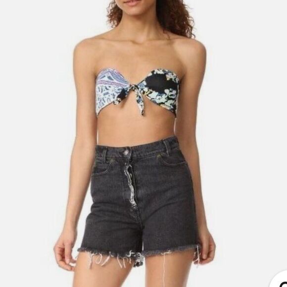 Free People Loren Festival Bra Midnight Combo Size XS - Picture 4 of 10